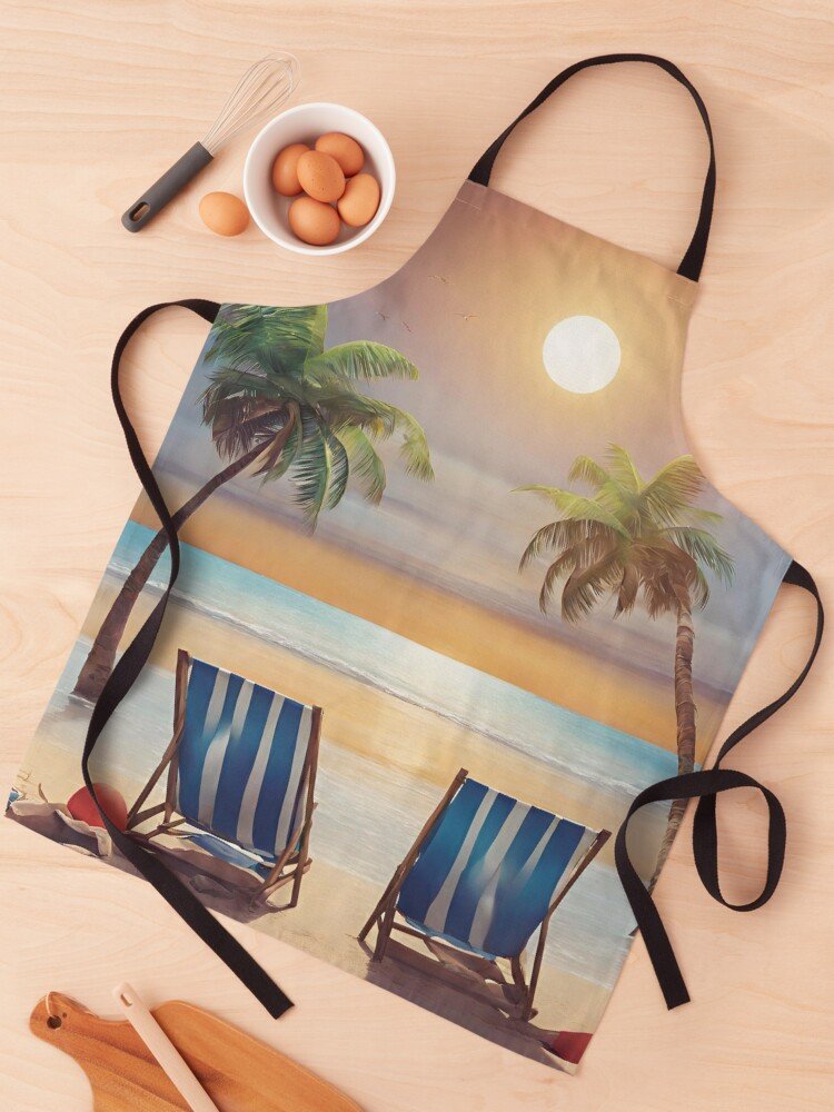 Relaxing at the Beach Apron
