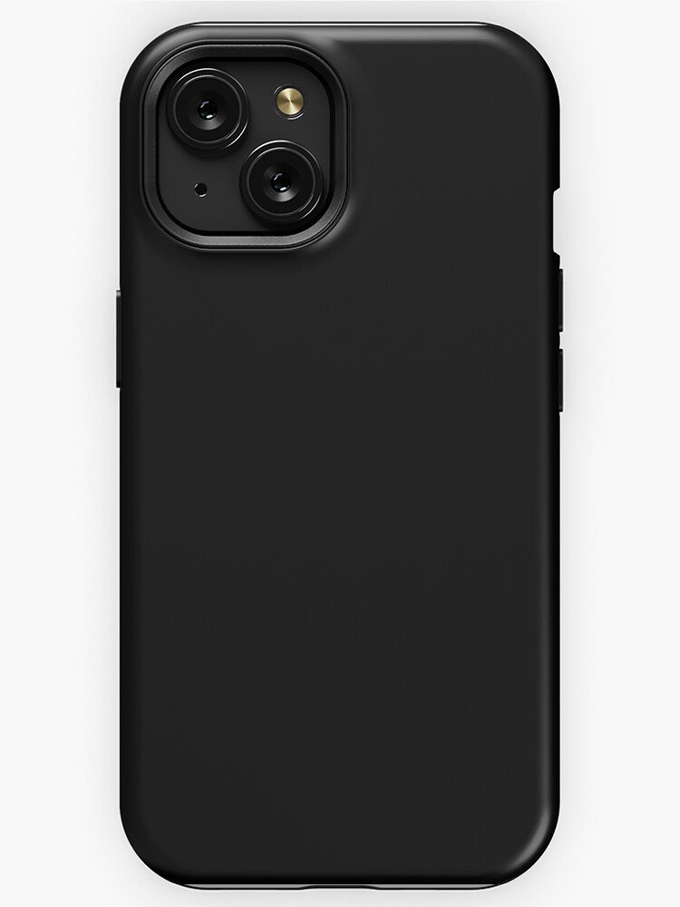 Black (JET) iPhone Case