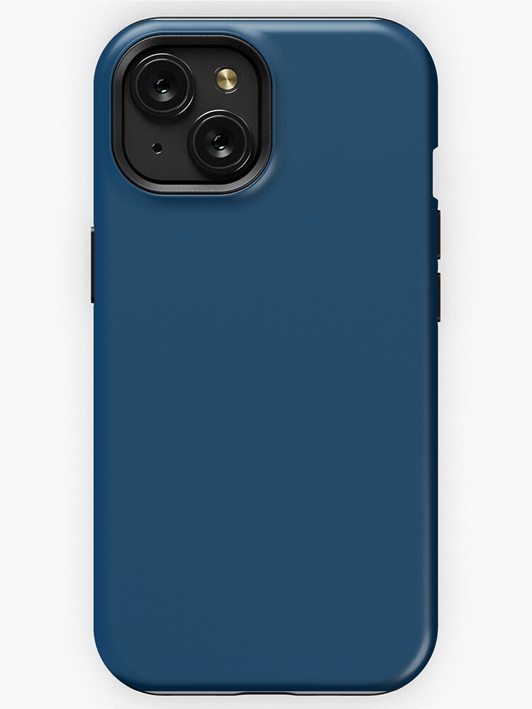 Navy Blue iPhone Case