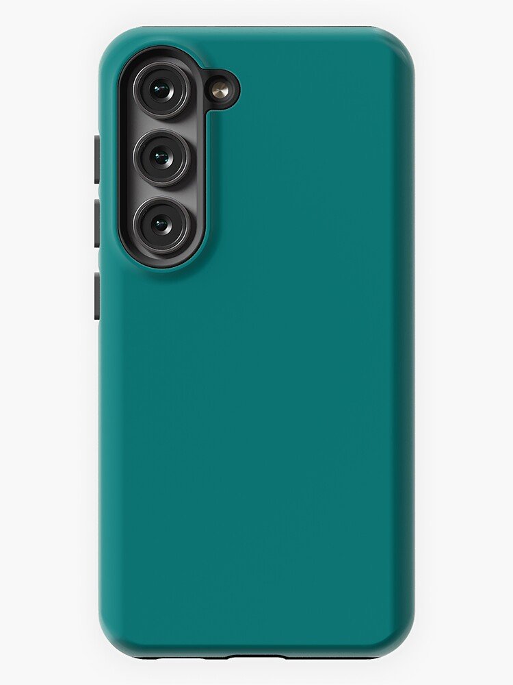 Blue Green Samsung Galaxy Phone Case, Green Phone Case