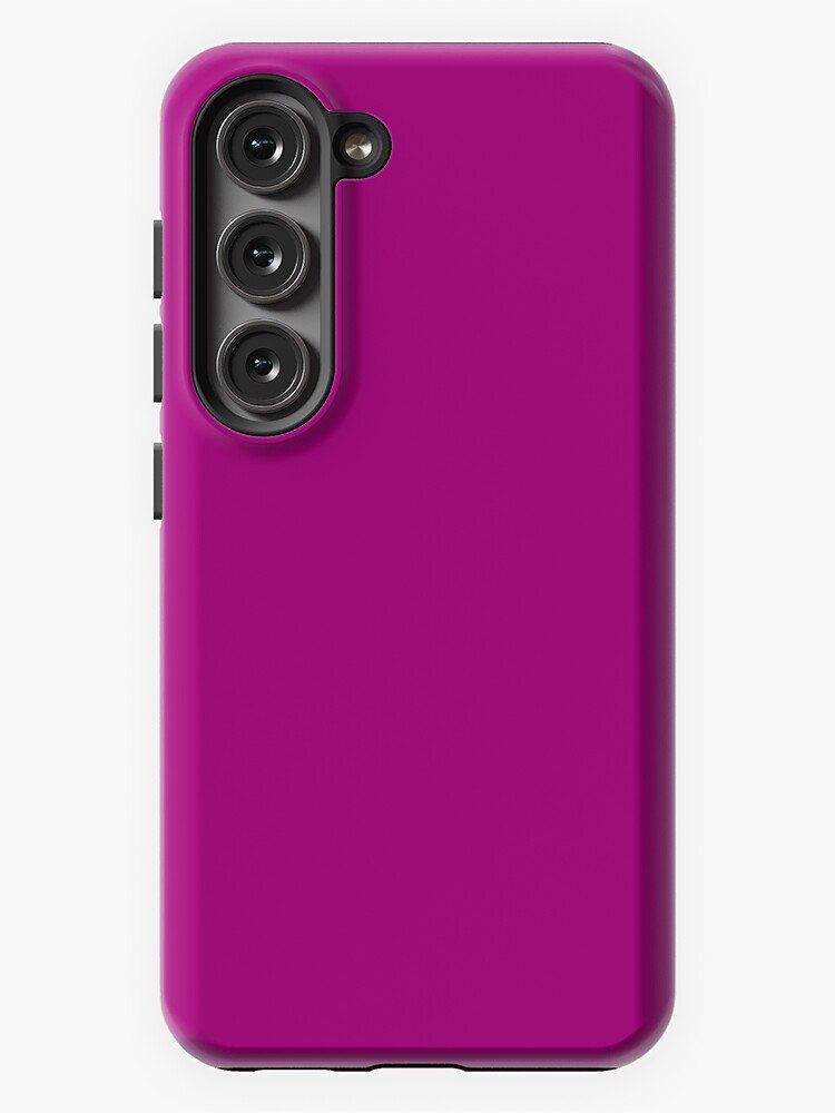 Dark Pink Samsung Galaxy Phone Case