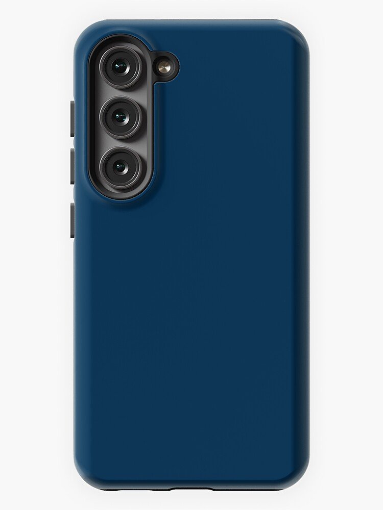Navy Blue Samsung Galaxy Phone Case, Blue Phone Case