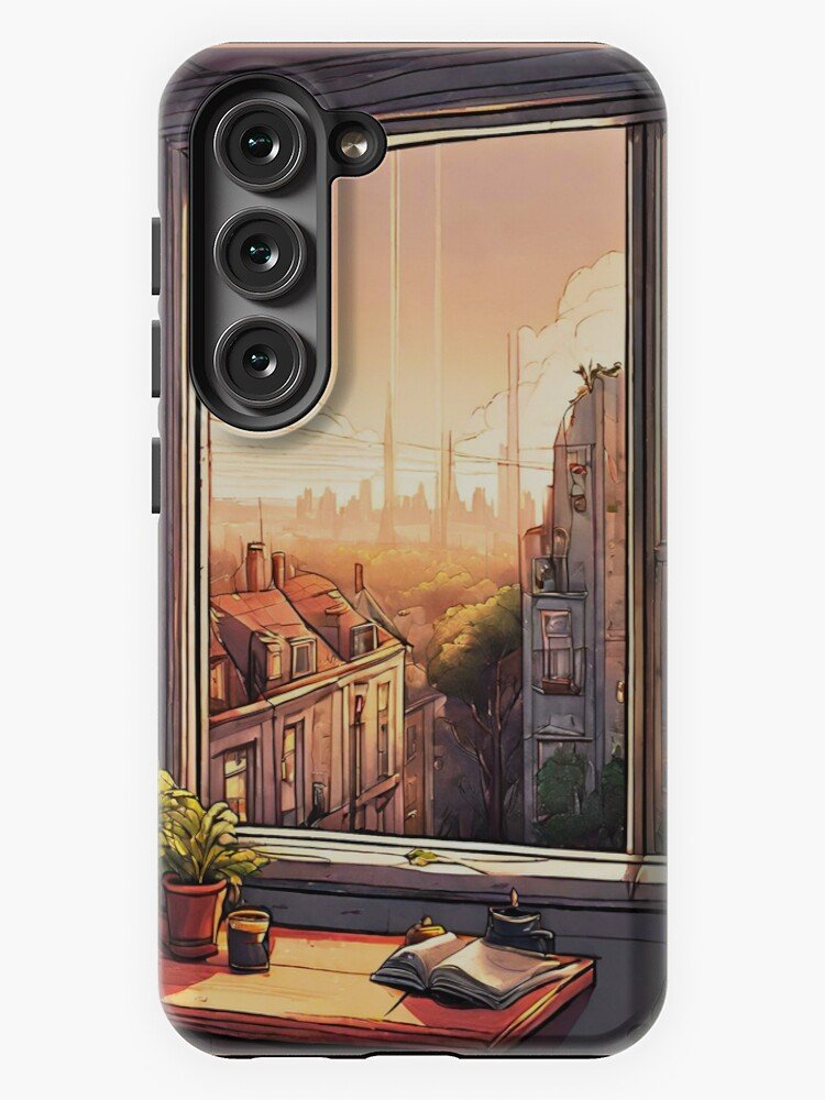 Room with a View Samsung Galaxy Phone Case, 3D