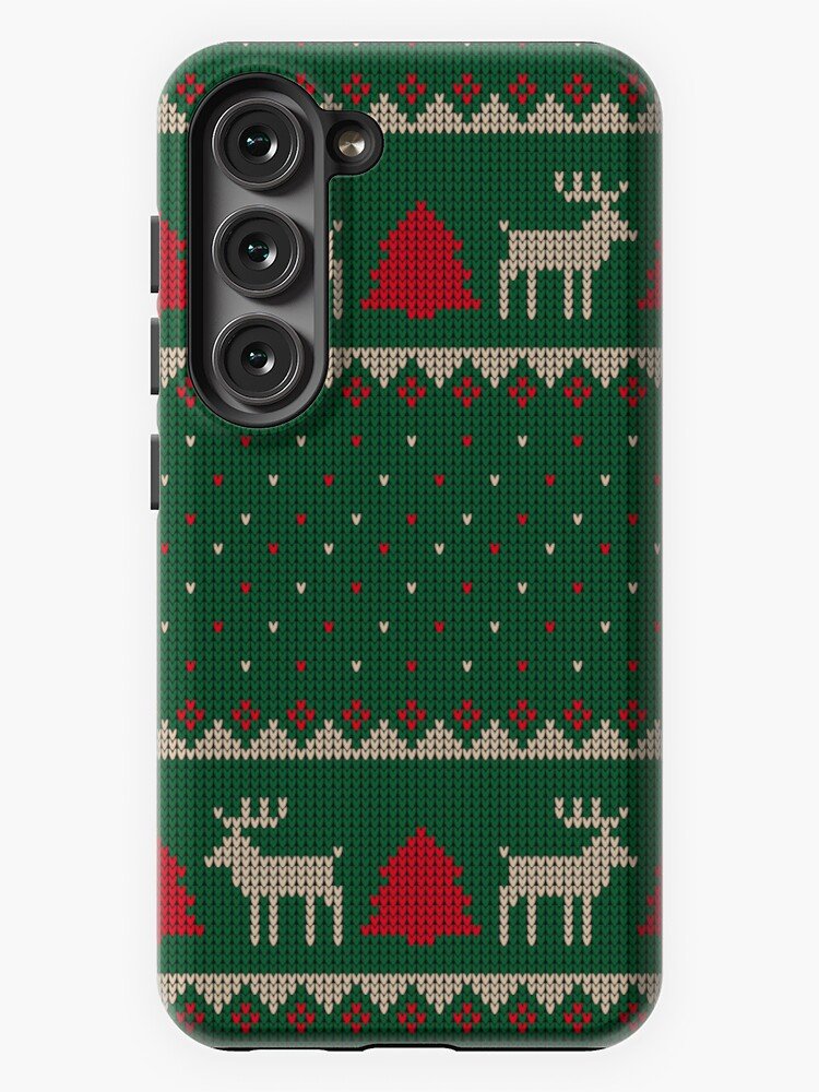Winter Holiday Pattern Samsung Galaxy Phone Case