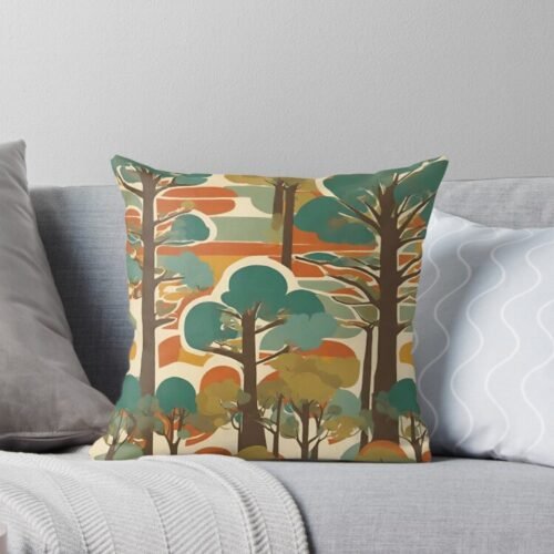 Fall Trees OGBY Throw Pillow