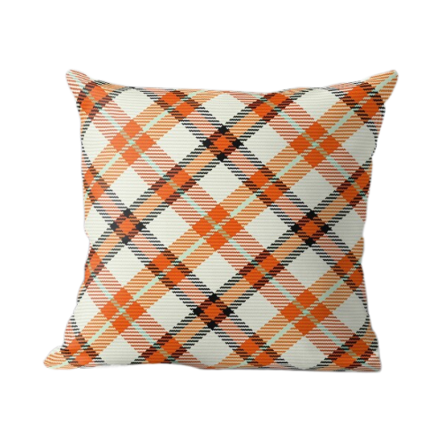 Plaid Throw Pillows