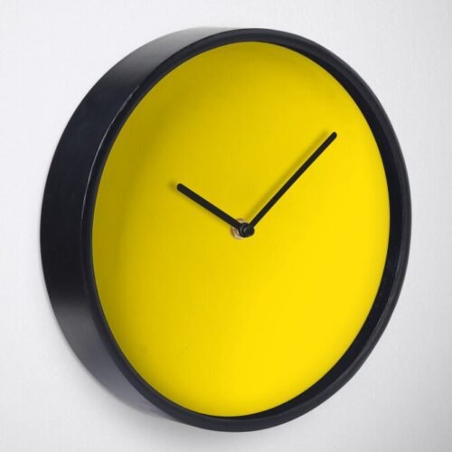 Sharp Yellow Clock (2)