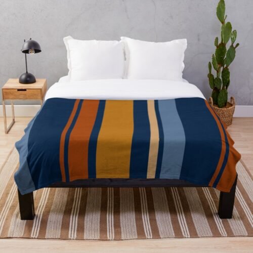 80's retro throw blanket