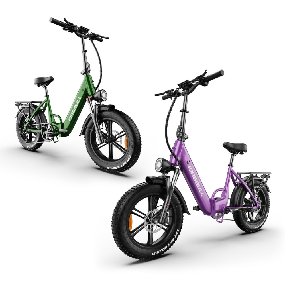 Double Kingbull Literider All Terrain Folding Electric Fat Bike