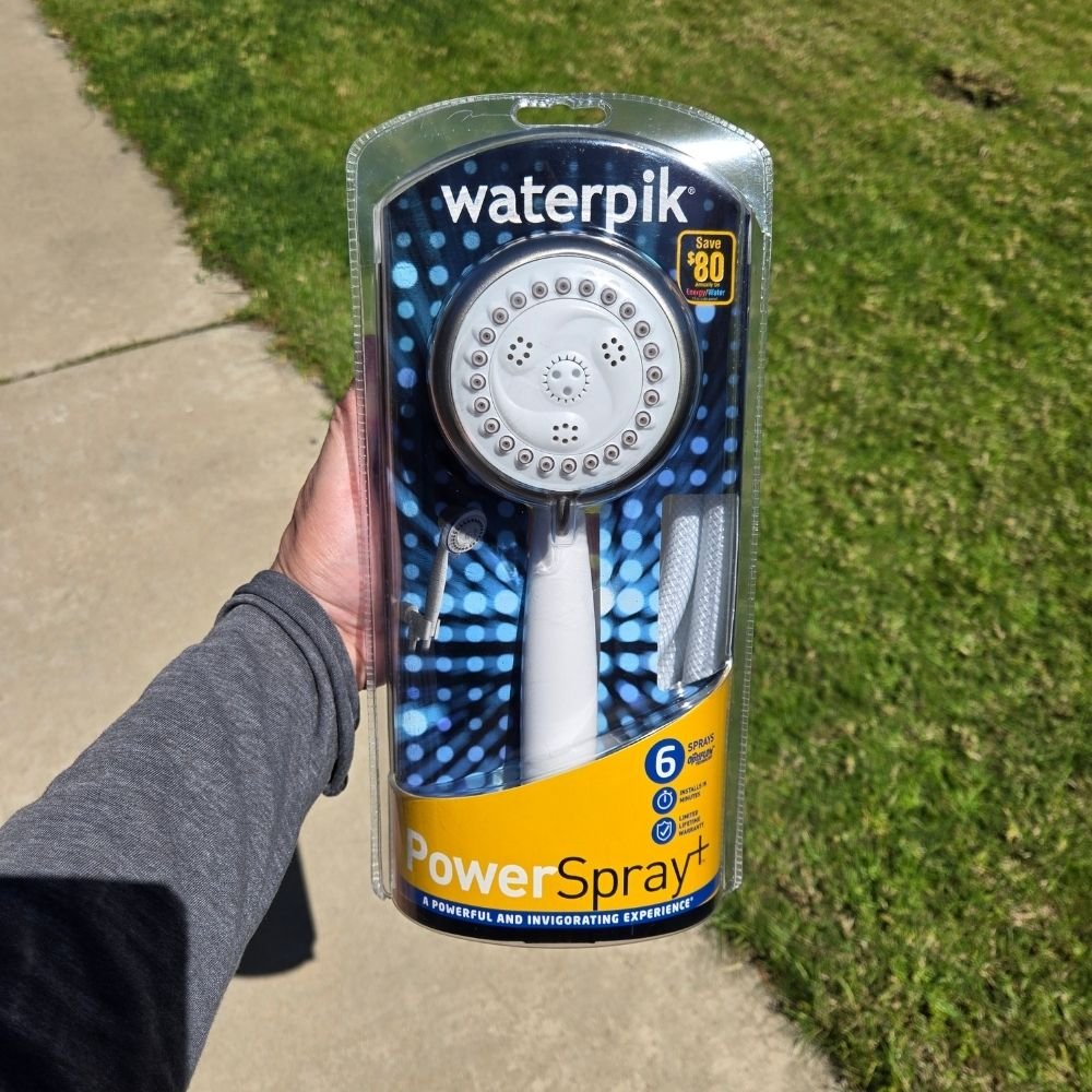 WaterPik 6 mode shower head sprayer