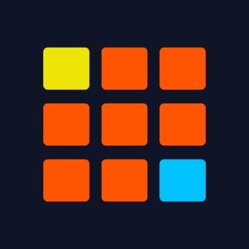 Colorways logo, match game