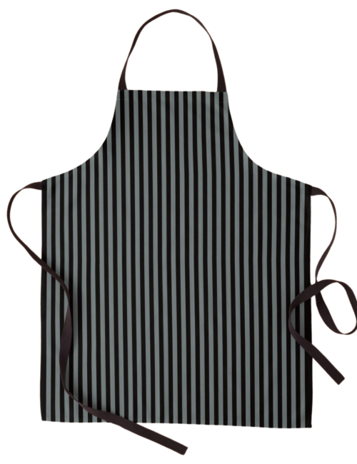 Black & Grey-Green Apron